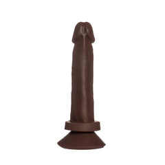 Pênis Realístico com Ventosa em Realistic Skin 15,5 x 4 cm - Bred Marrom