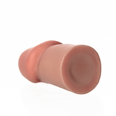 Pênis Realístico com Ventosa e Escroto em Realistic Skin Bengala 18 x 5 cm - Paul Bege - comprar online