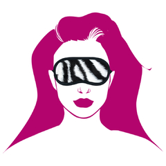 Venda Arredondada em Pelúcia Zebrinha - comprar online