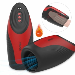 Masturbador Sofisticado com Aquecimento e 9 modos de vibração - KING ARTHUR S-HANDE