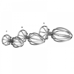 Plug Anal Vazado -Aço Inoxidável 8cm Tamanho M - comprar online