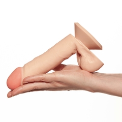 Imagem do Pênis Realístico com Ventosa em Realistic Skin 15 x 4 cm - John Bege