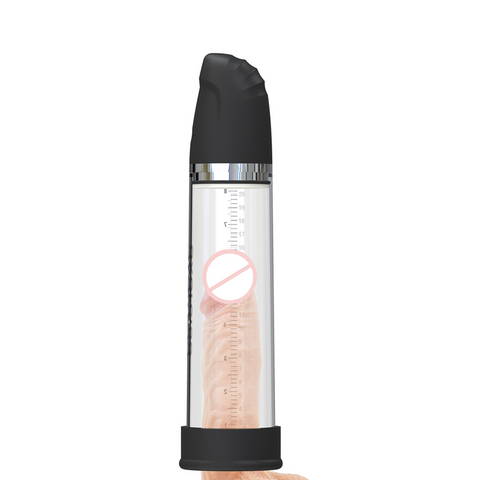 Bomba Peniana Sucção Elétrica Recarregável - Desenvolvedor Peniano 5 modos de Sucção - PENIS PUMP