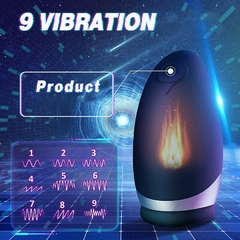 Masturbador Ergonômico Recarregável com Aquecimento e 9 modos de vibração - Atlanta S-HANDE - loja online