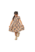 Vestido Infantil Menina Xadrez Marrom