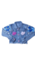 Jaqueta jeans infantil Stitch
