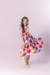 Vestido Infantil Flores - loja online