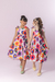 Vestido Infantil Flores - comprar online
