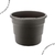 Vaso Cachepot Roma 24 Preto - loja online