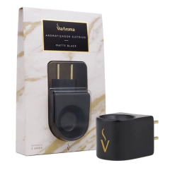 Difusor Aromatizador Elétrico Bivolt Matte Black Via Aroma - comprar online