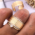 Aliança Del Mar Com Pedras 10MM - loja online