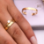Aliança Sutileza 3MM - Jrt Pratas - Aliança Namoro Noivado e Casamento