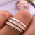 Aliança Amor Rosé 5MM - comprar online