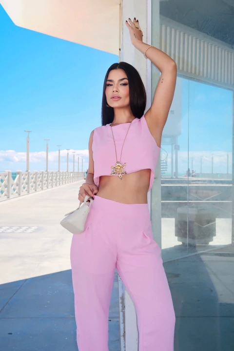 Conjunto Renata - Baby Rosa - comprar online