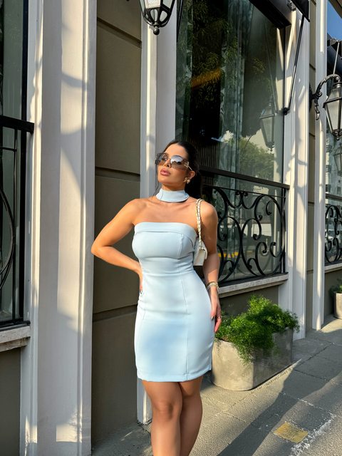 Vestido Nina - Baby Blue