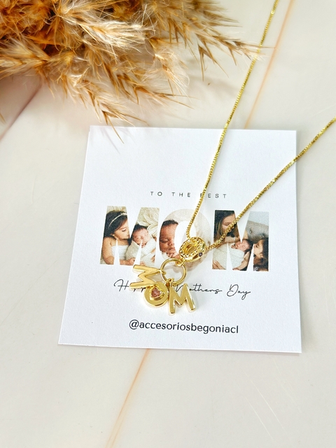 Collar charm mom - comprar en línea