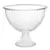 Saladeira Pearl com Pé 21x19cm em Cristal - Wolff