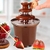 Mini Cascata de Chocolate Elétrica Fonte Fondue