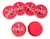 Kit Porta Copos Coca cola Com 12 Unidades - Estilo Retrô