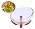 Bowl em Vidro com Base de Madeira na internet