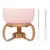Aparelho de fondue LYOR - 4 peças (rosa) - comprar online