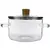 Panela Caçarola 1,8L em Vidro - comprar online