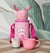 Termo Botella Cuernos pastel 2 en 1 - Pink Store