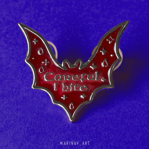 Pin - Careful, I Bite - Astarion - Baldur's Gate 3 - comprar online
