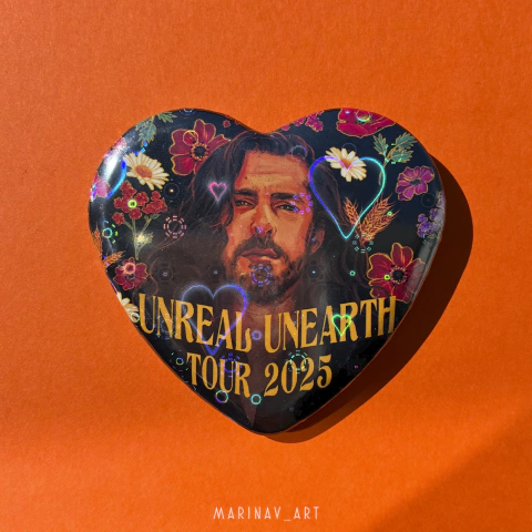 Botton Coração - Hozier - Marina V