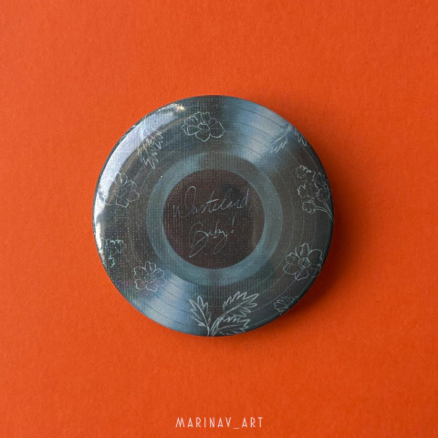 Botton Holográfico - Disco - Wasteland, Baby! - Hozier - comprar online