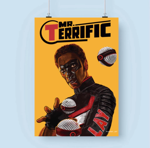 Poster - Mr. Terrific - Superman - comprar online