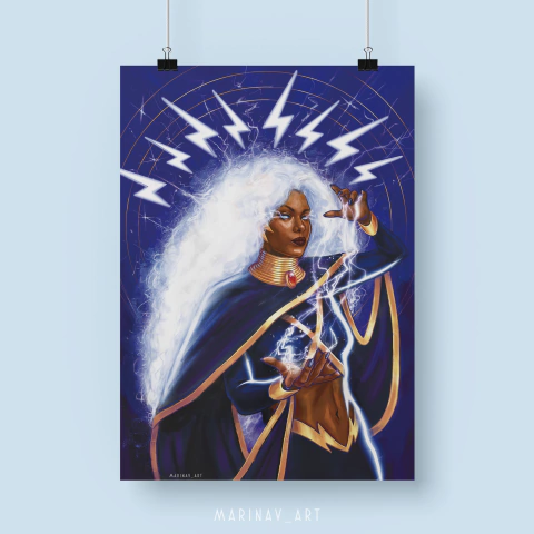 Poster - Tempestade - X-Men - comprar online