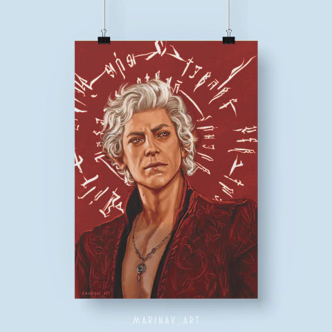 Poster - Astarion - Baldur's Gate 3 - comprar online