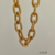 Maxi Colar Elos Dourado Grosso Martelado | Ouro 18K