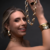 Colar Dourado Choker Semijoia Design Orgânico | Ouro 18k