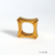 Imagem do Maxi Anel Quadrado Dourado | Ouro 18K