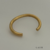 Bracelete Dourado Fosco Rígido