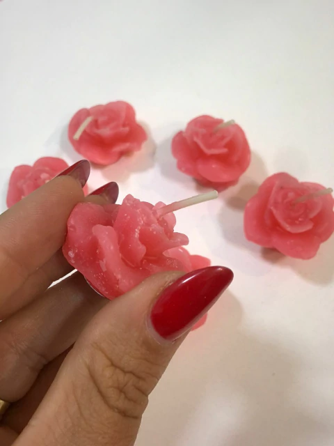 Velas rosa