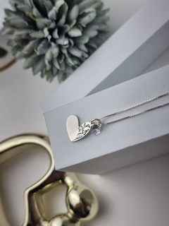 Colar Patuá Estarei Contigo Mãe e Zircônia - comprar online