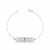 Pulseira Elos Placa Pai Nosso Prata 925 - comprar online