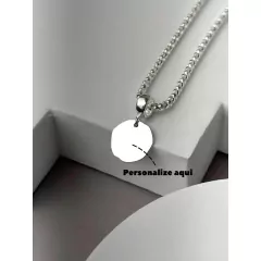 BERLOQUE ABSTRATO PERSONALIZADO PRATA 925 - comprar online
