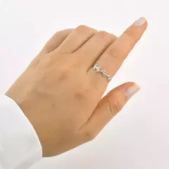 ANEL RAMINHO ZIRCÔNIAS PRATA 925 - comprar online