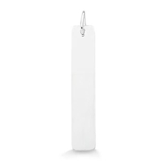 Pingente Palito Chapa Liso Prata 925
