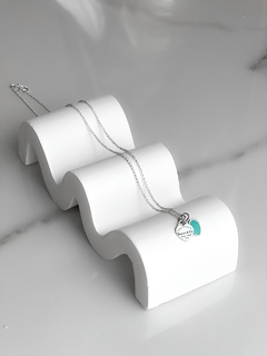 Colar Inspired by Tiffany Dois Corações na internet