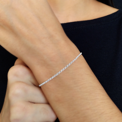 Pulseira Elo Português - Prata 925 - comprar online