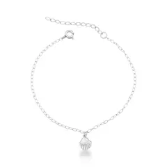 PULSEIRA CONCHA MINI PRATA 925
