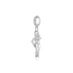 BERLOQUE MULHER COWGIRL PRATA 925
