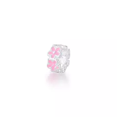 BERLOQUE FLORES ROSA PRATA 925