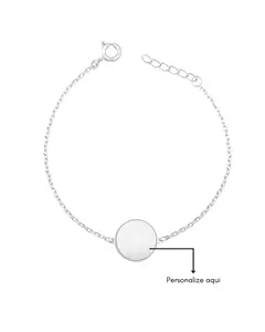 Pulseira Pingente Medalha Personalizado - comprar online