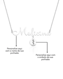 Colar Manuscrito Profissões Personalizado - comprar online